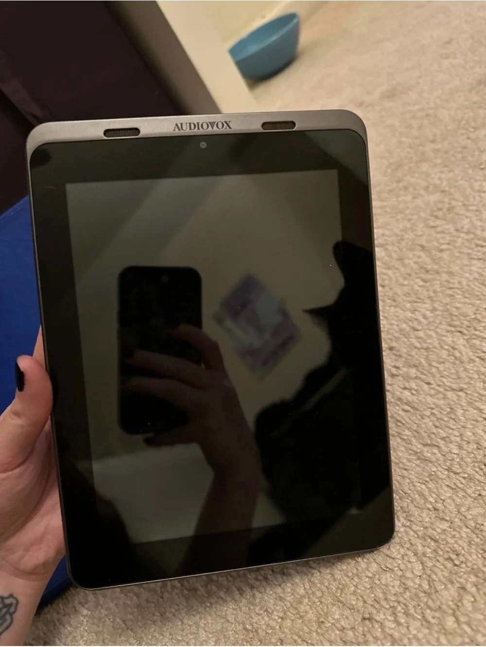 audiovox tablet with keypad